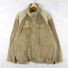画像1: U.S.MILITARY ECWCS GEN3 Cold Weather コヨーテフリースジャケット LARGE-REGULAR (1)