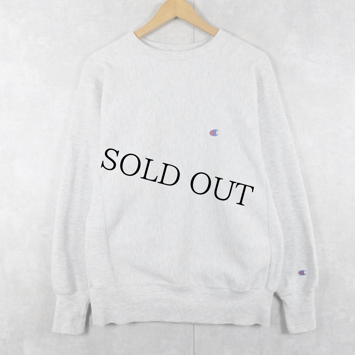 画像1: 90's Champion REVERSE WEAVE USA製 目付き スウェット L (1)