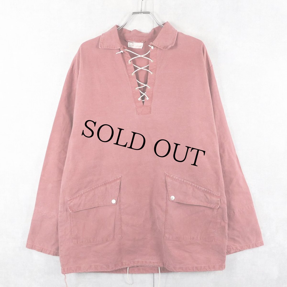 画像1: 60's〜 Quadrant ENGLAND製 コットンレースアップジャケット (1)