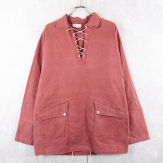 画像1: 60's〜 Quadrant ENGLAND製 コットンレースアップジャケット (1)