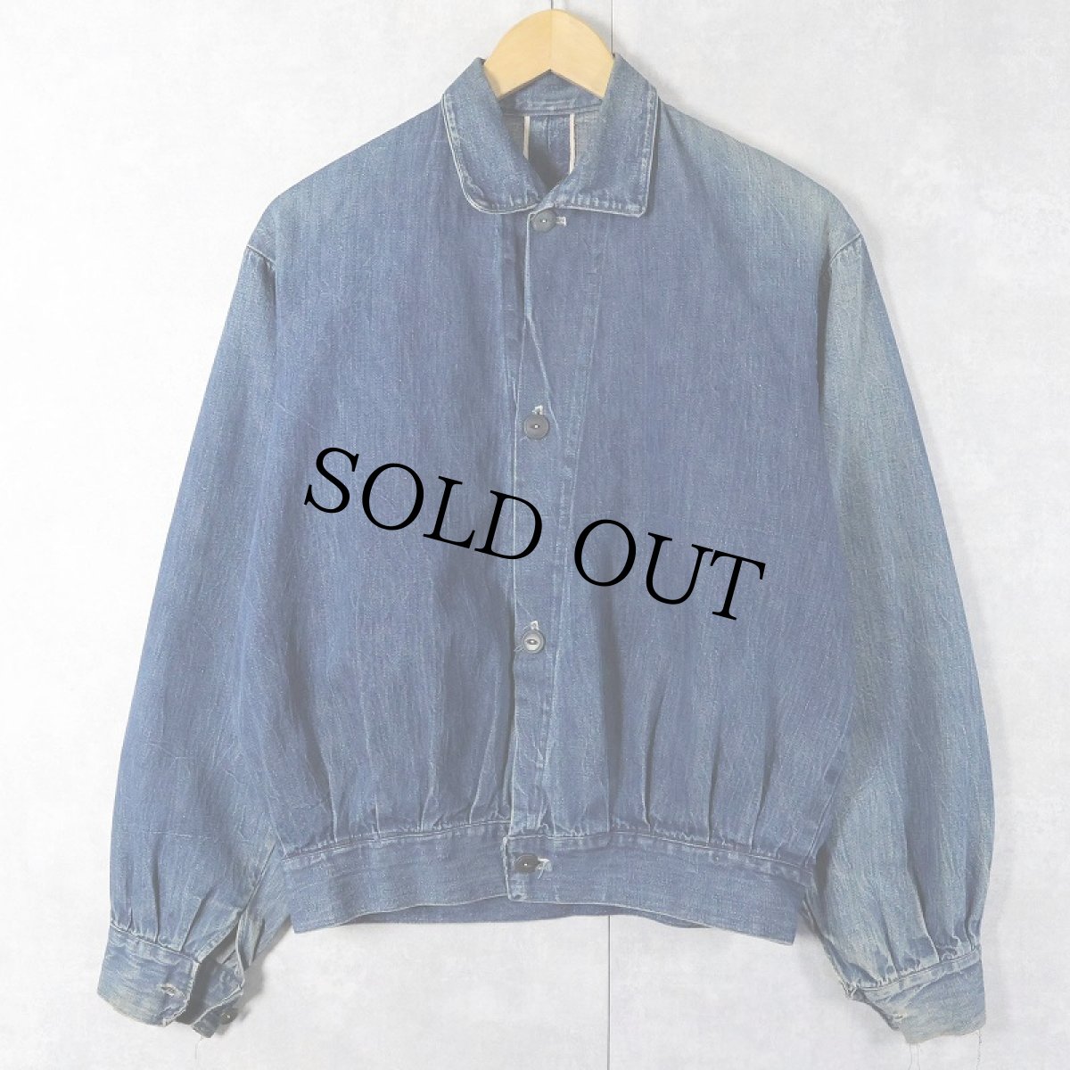 画像1: 40's〜 Western Costume デニムジャケット (1)