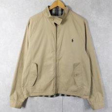 画像2: POLO Ralph Lauren "G-9 TYPE" リバーシブル コットンスイングトップ L (2)