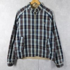 画像1: POLO Ralph Lauren "G-9 TYPE" リバーシブル コットンスイングトップ L (1)