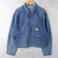 画像1: 50〜60's TUF NUT デニムエンジニアジャケット SIZE44 (1)