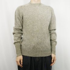 画像2: 70's PENDLETON ミックスカラー モックネックウールニットセーター M (2)