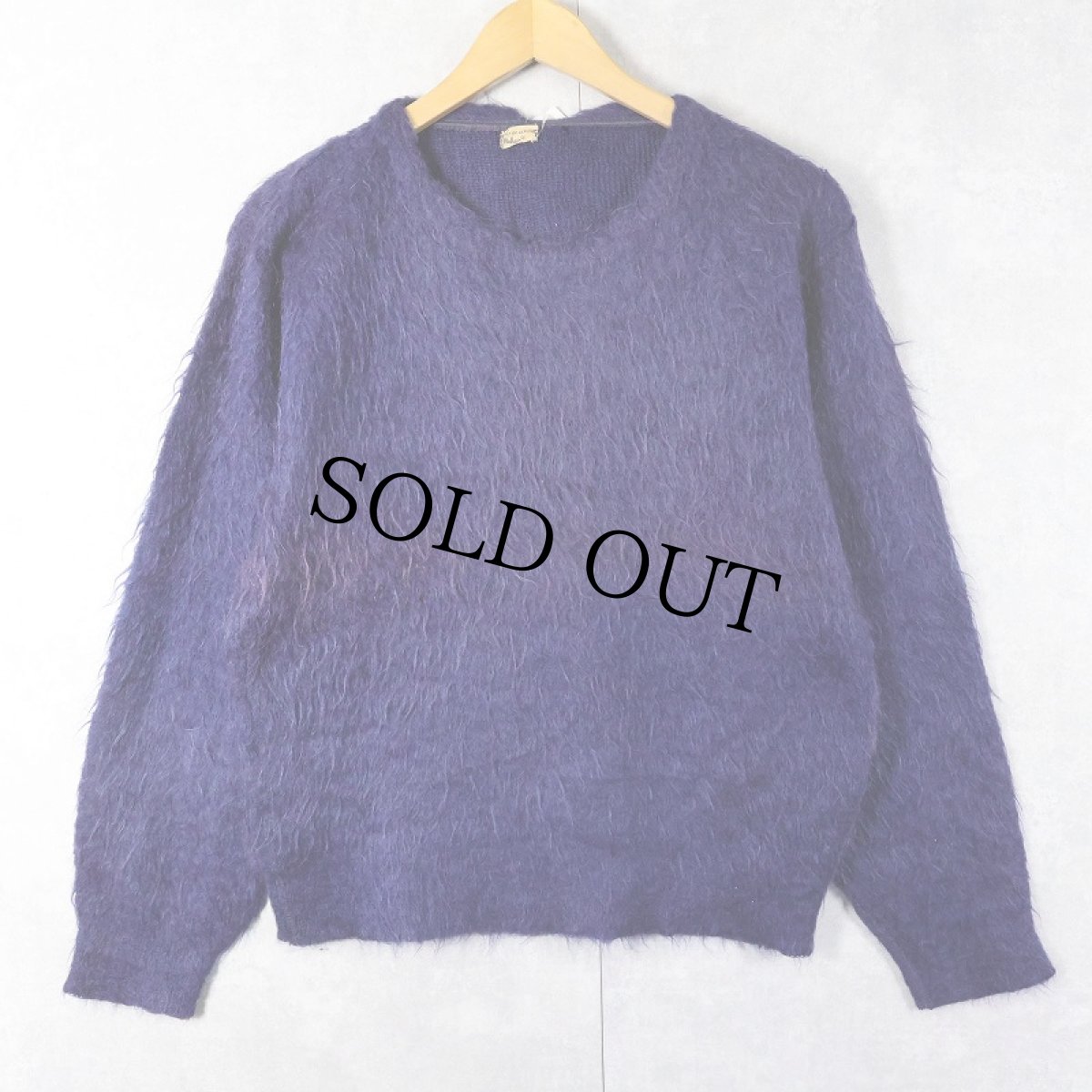 画像1: 30's NRA CODE モヘアニットセーター (1)