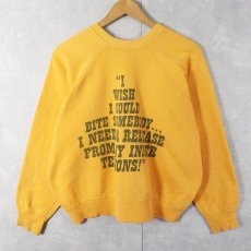 画像2: 60's MAYO SPRUCE "SNOOPY" キャラクタープリント ラグランスウェット (2)