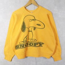 画像1: 60's MAYO SPRUCE "SNOOPY" キャラクタープリント ラグランスウェット (1)