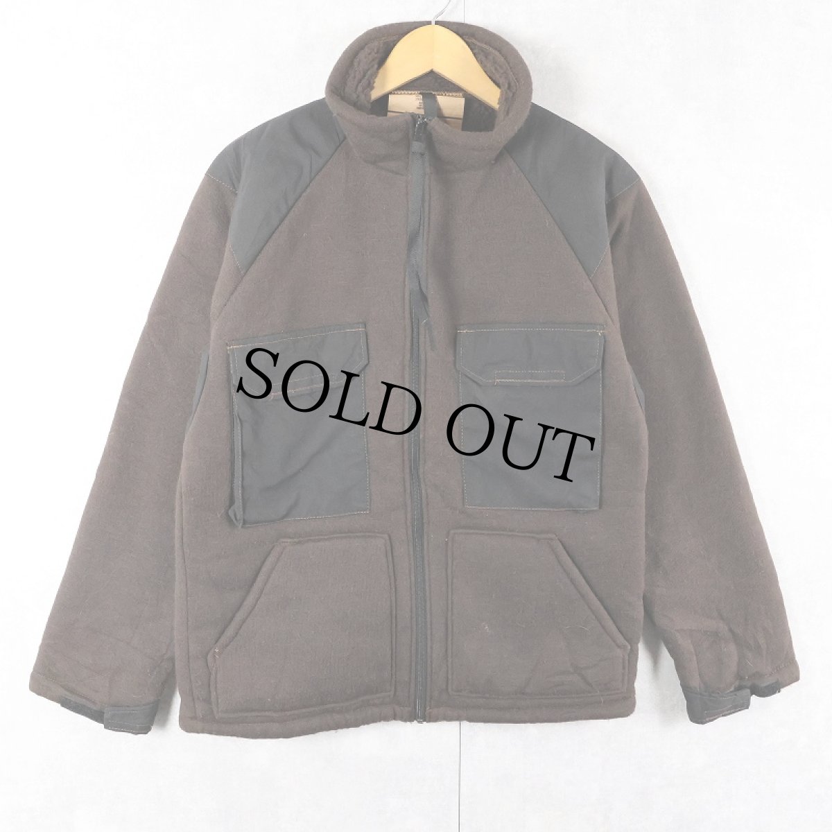 画像1: 90's U.S.ARMY ECWCSパイルライナー フリースベアジャケット MEDIUM  (1)