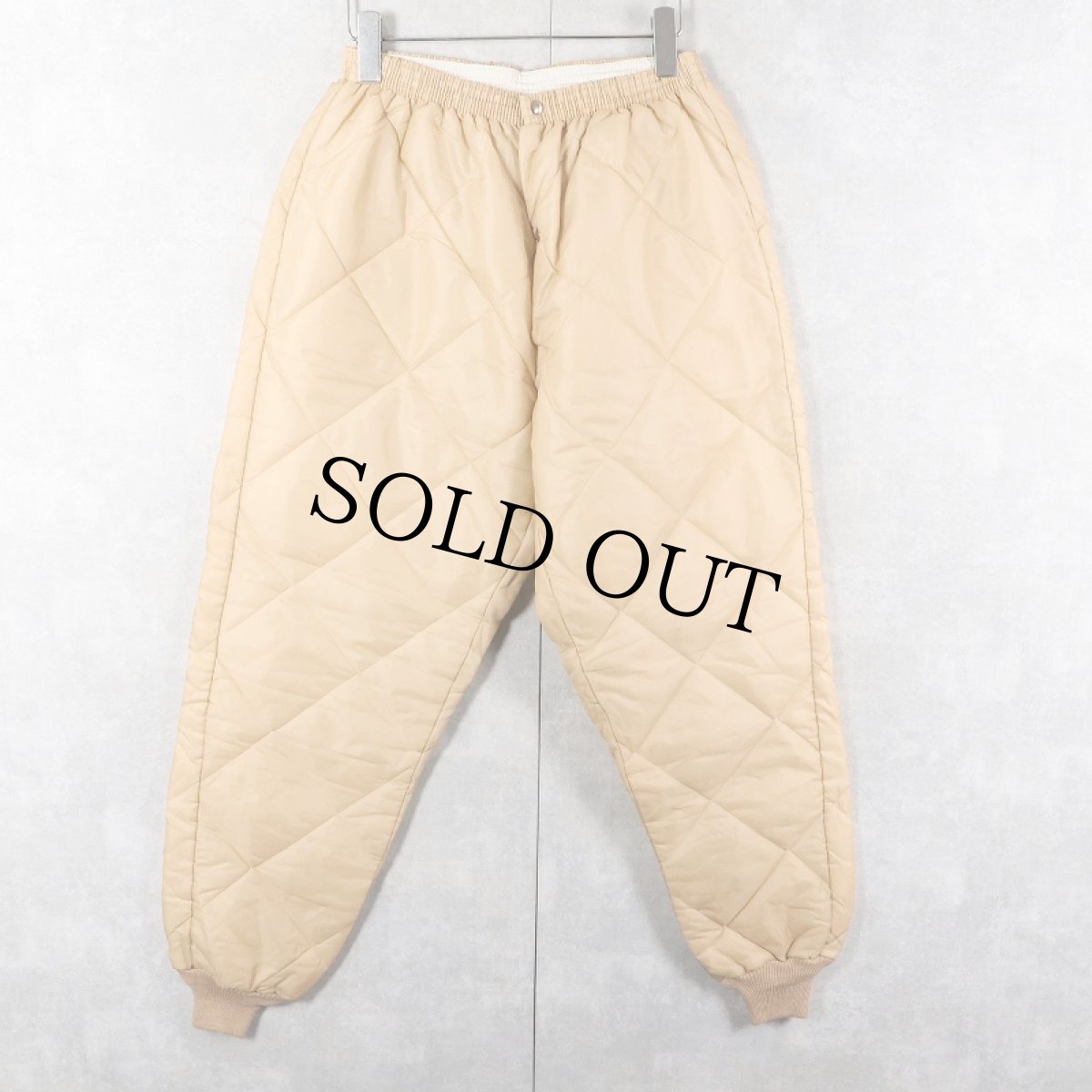 画像3: 60's〜 キルティングジャケット/パンツ SETUP (3)