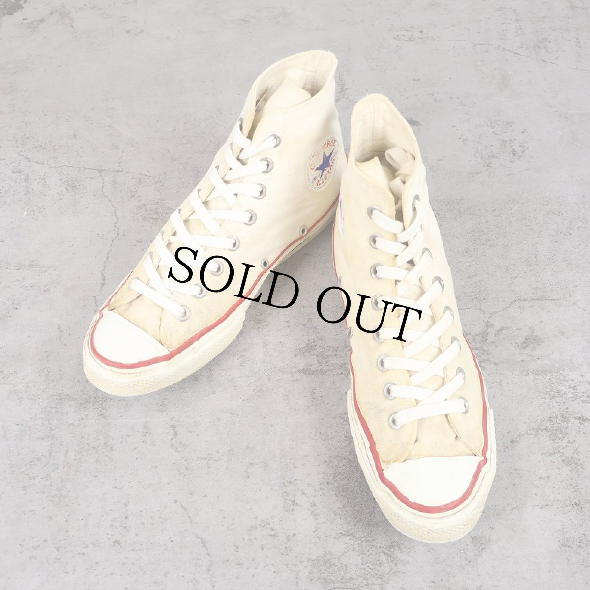 画像1: 60's CONVERSE CHUCK TAYLOR USA製 "三ツ星" COMFORT ARCH US8 1/2 (1)