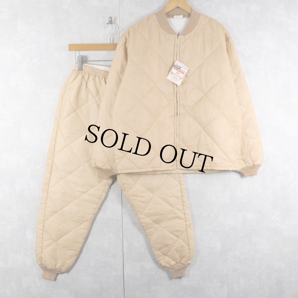 画像1: 60's〜 キルティングジャケット/パンツ SETUP (1)