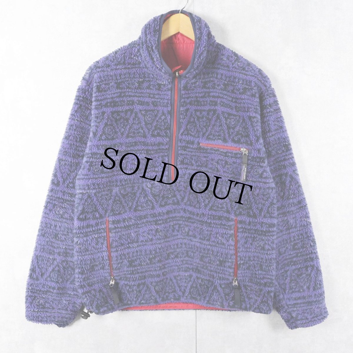 画像1: 90's Patagonia USA製 "Sarasa" グリセードプルオーバージャケット S (1)