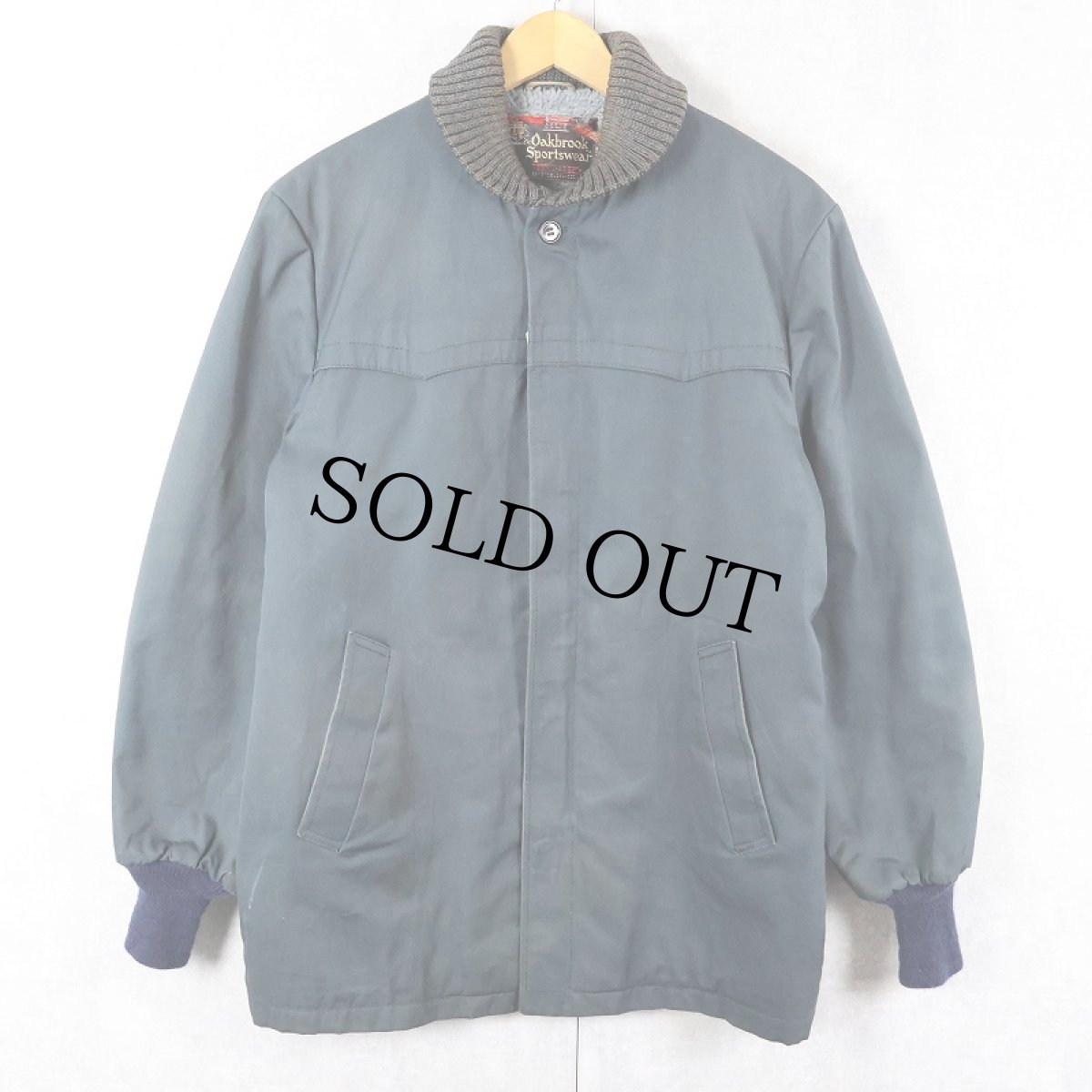 画像1: 70's Sears Oakbrook Sportswear 裏ボア コットンファラオジャケット SIZE38 (1)