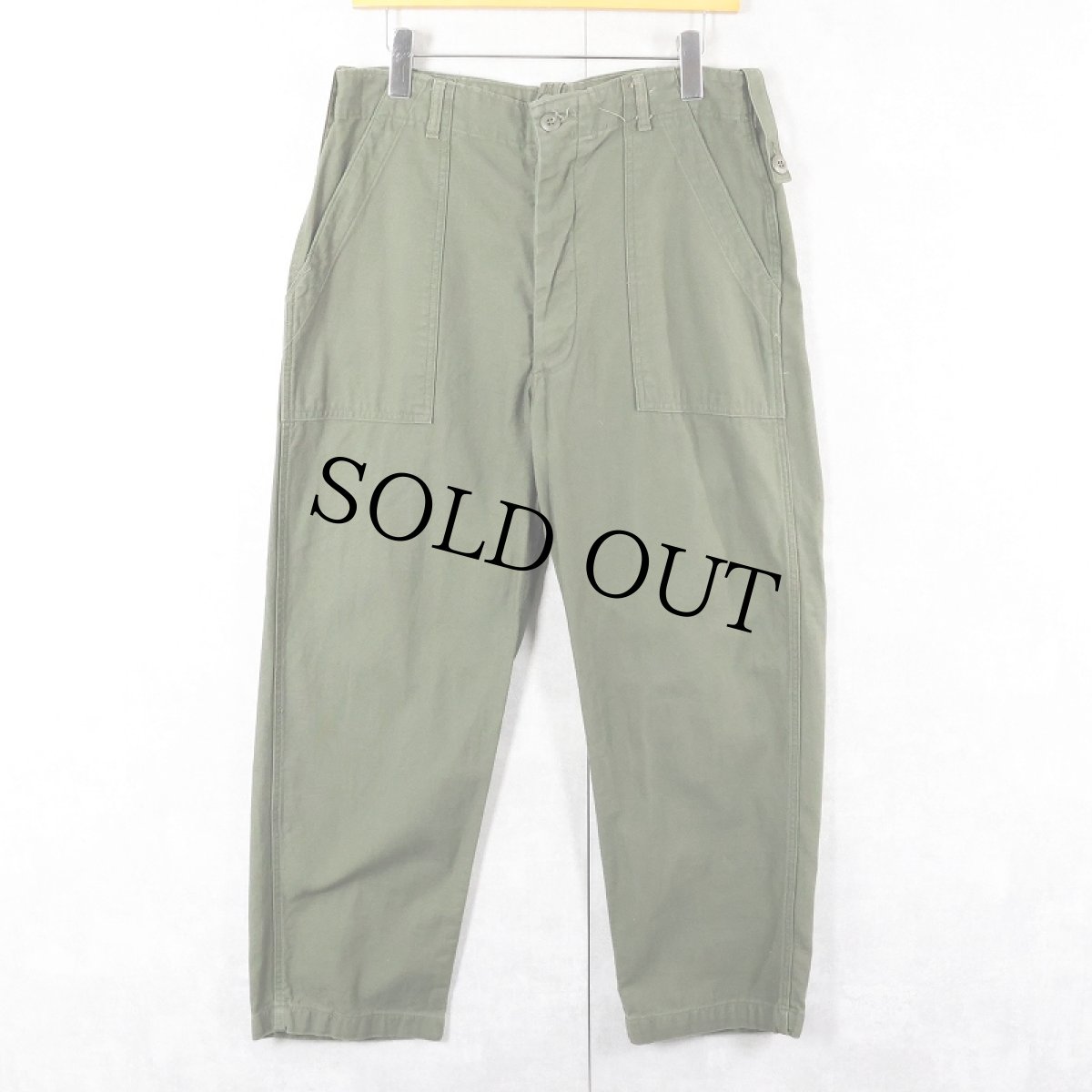 画像1: 60's U.S.ARMY ベイカーパンツ W33 (1)