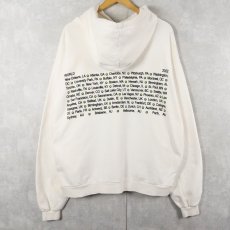 画像2: Billie Eilish "HAPPIER THAN EVER" ミュージシャンツアースウェットフーディー M (2)