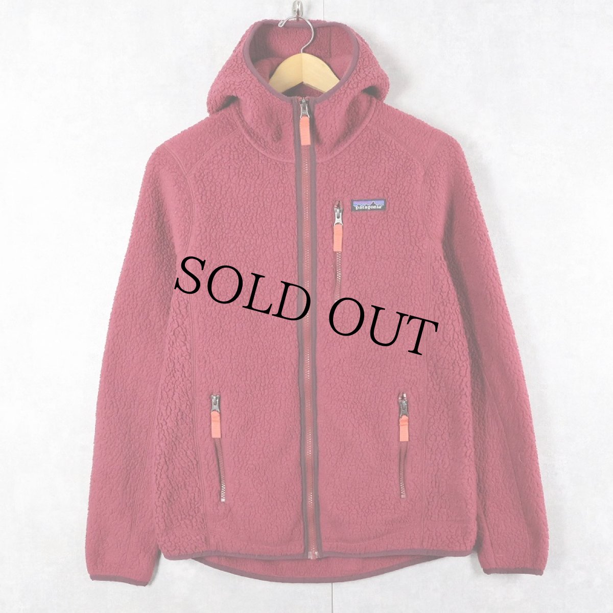 画像1: 2018AW Patagonia レトロパイルフーディージャケット M (1)