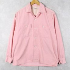 画像1: 60's Sandy Mac Donald オープンカラー コーデュロイシャツ M (1)