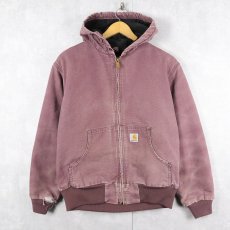 画像1: 2000's Carhartt ダックアクティブパーカー S (1)