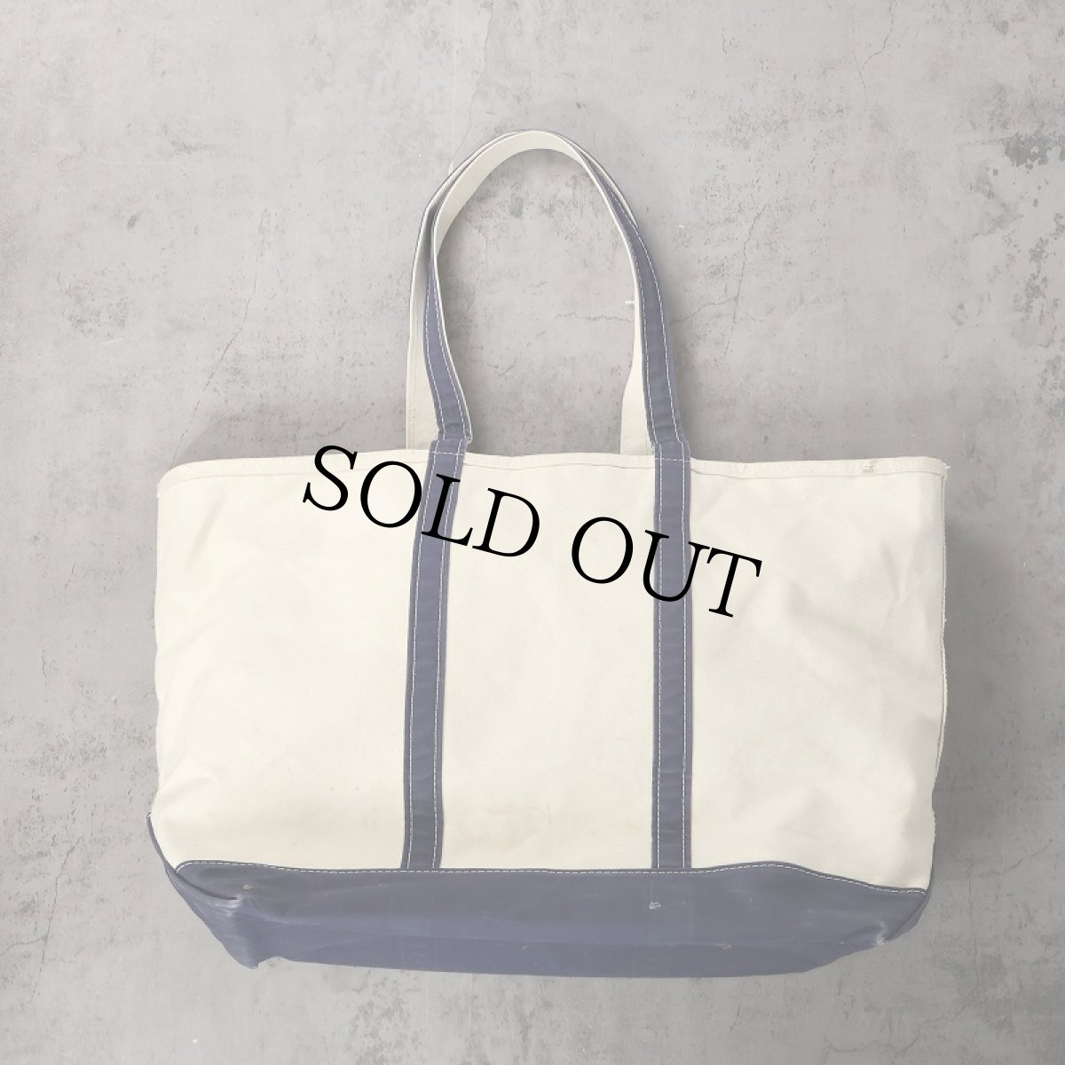 画像1: 90's L.L.Bean USA製 "BOAT AND TOTE" ジップトップ キャンバストートバッグ XLARGE (1)