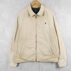 画像1: POLO Ralph Lauren チンスト付き コットンスイングトップ L (1)