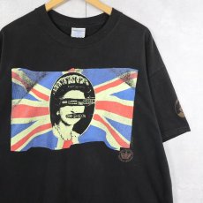 画像1: 2002 Sex Pistols "GOD SAVE THE QUEEN" パンクロックバンドTシャツ BLACK XL (1)