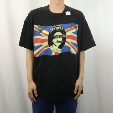 画像2: 2002 Sex Pistols "GOD SAVE THE QUEEN" パンクロックバンドTシャツ BLACK XL (2)