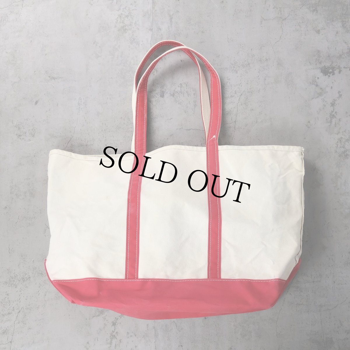 画像1: 90's L.L.Bean USA製 "BOAT AND TOTE" キャンバストートバッグ XLARGE (1)