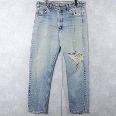 画像1: 90's Levi's 505 USA製 デニムパンツ W35 (1)