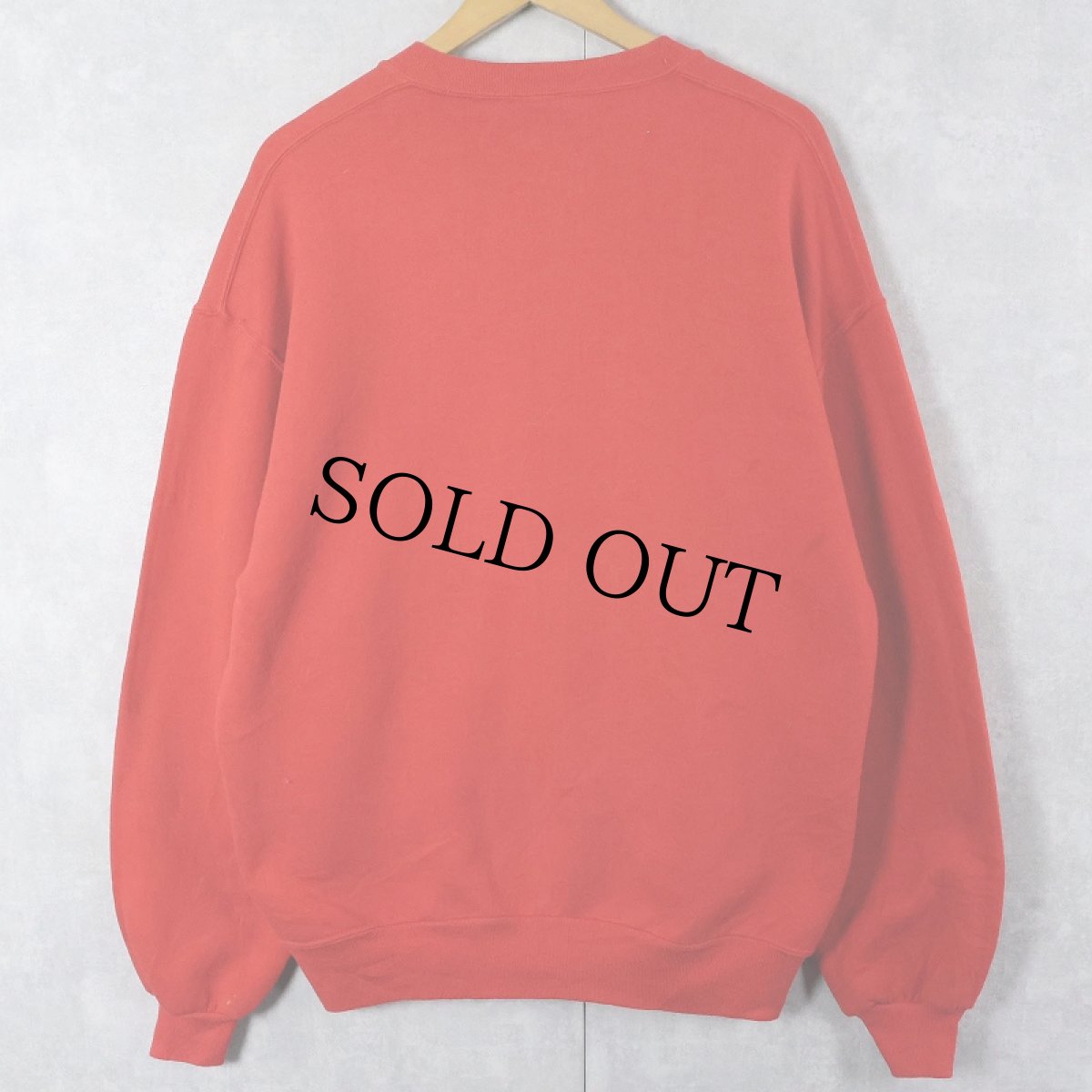 画像2: 90's RUSSELL ATHLETIC USA製 前V 無地スウェット XL (2)