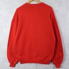 画像2: 90's RUSSELL ATHLETIC USA製 前V 無地スウェット XL (2)