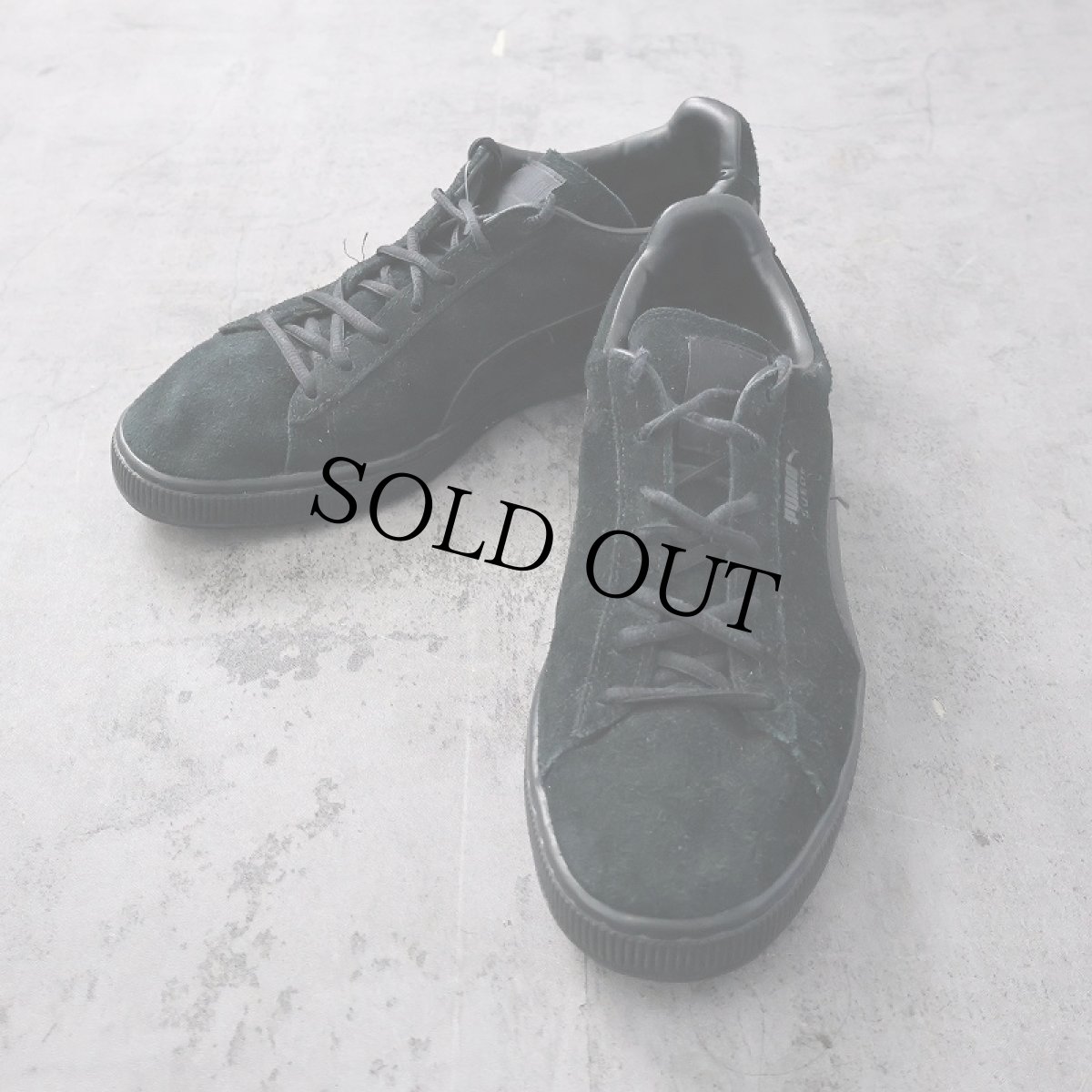 画像1: PUMA SUEDE CLASSIC＋LFS スウェードスニーカー BLACK 28.5cm (1)