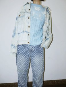 画像1: 60's Jersild トナカイ柄 アクリルニットセーター SIZE40 (1)