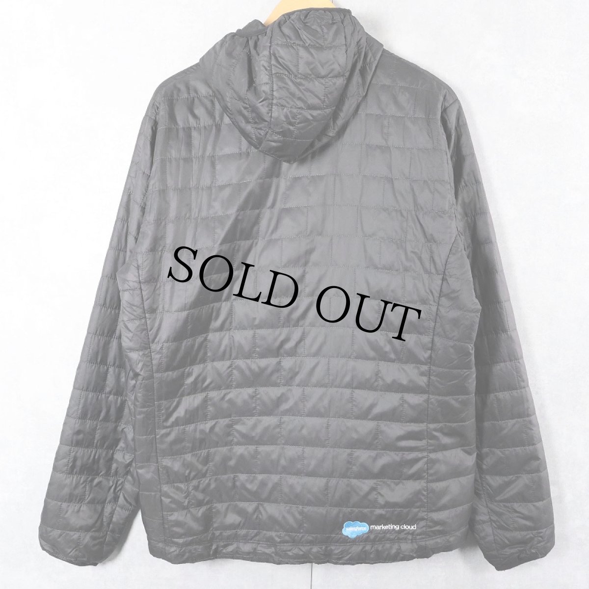 画像2: 2019SP Patagonia ナノパフフーディー BLACK L (2)