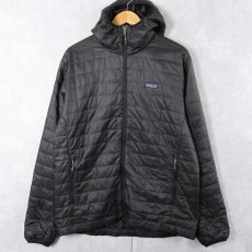 画像1: 2019SP Patagonia ナノパフフーディー BLACK L (1)