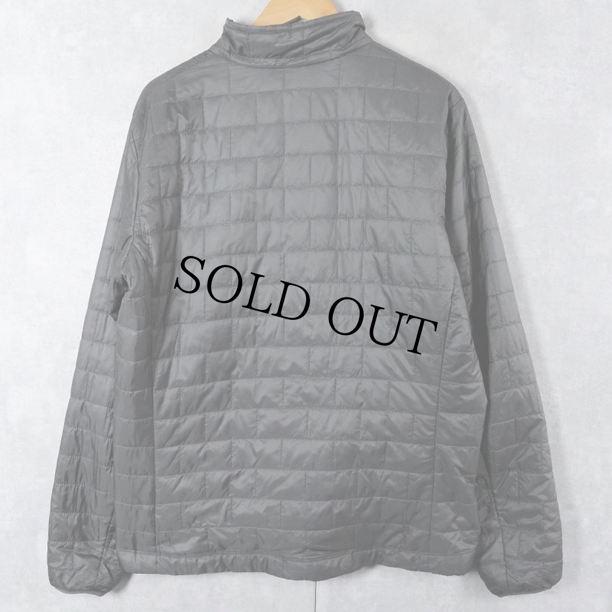 画像2: 2019FA Patagonia ナノパフジャケット GRAY L (2)