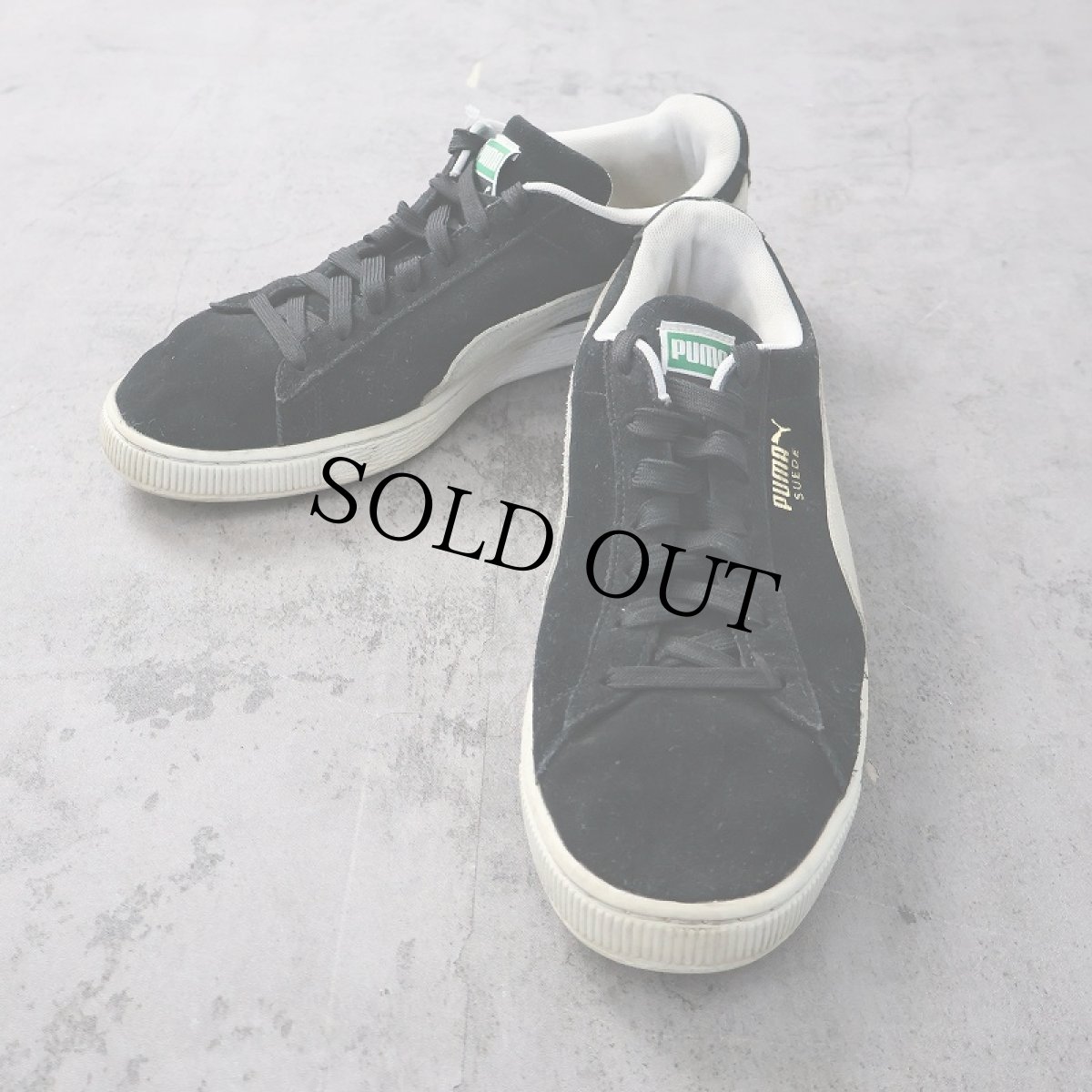 画像1: PUMA SUEDE CLASSIC PLUS スウェードスニーカー BLACK 29.5cm (1)
