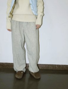 画像1: 60's カスリ柄 2タック ウールスラックス W31 (1)