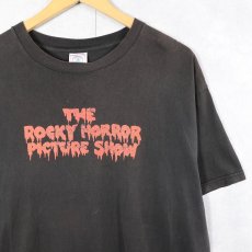 画像1: 2000's THE ROCKY HORROR PICTURE SHOW ホラー映画プリントTシャツ BLACK L (1)