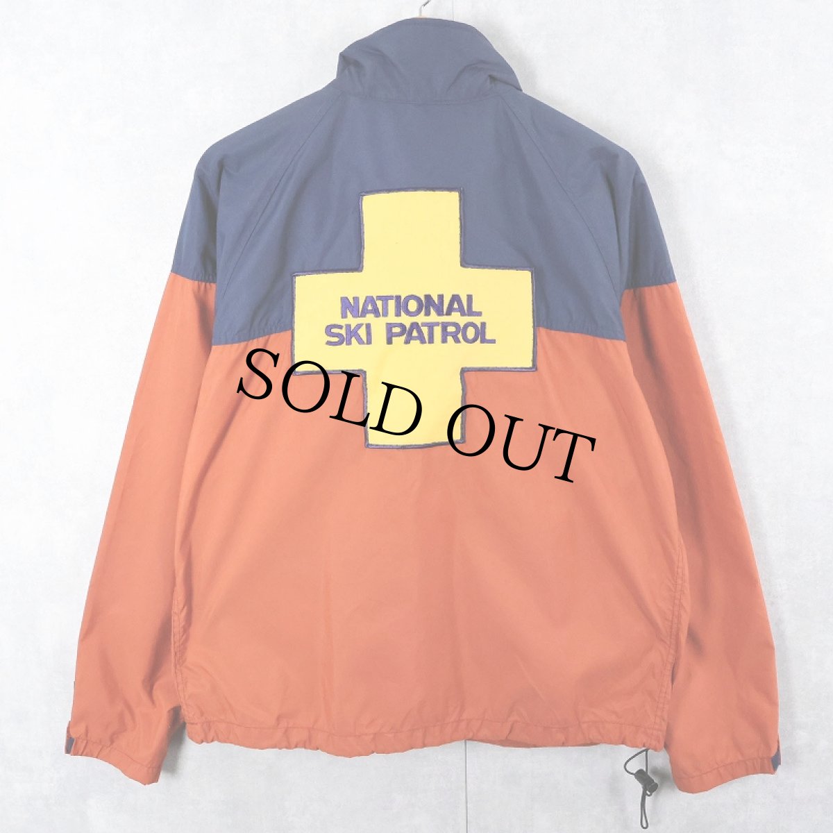 画像2: 80's THE NORTH FACE USA製 "NATIONAL SKI PATROL" ワッペン付き ナイロンジャケット L (2)