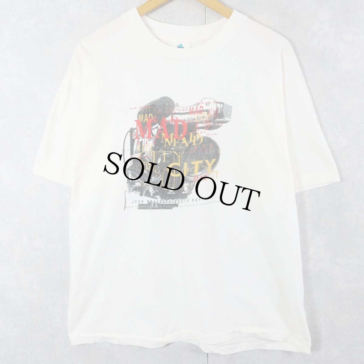画像2: 90's MAD CITY サスペンス映画プリントTシャツ L (2)