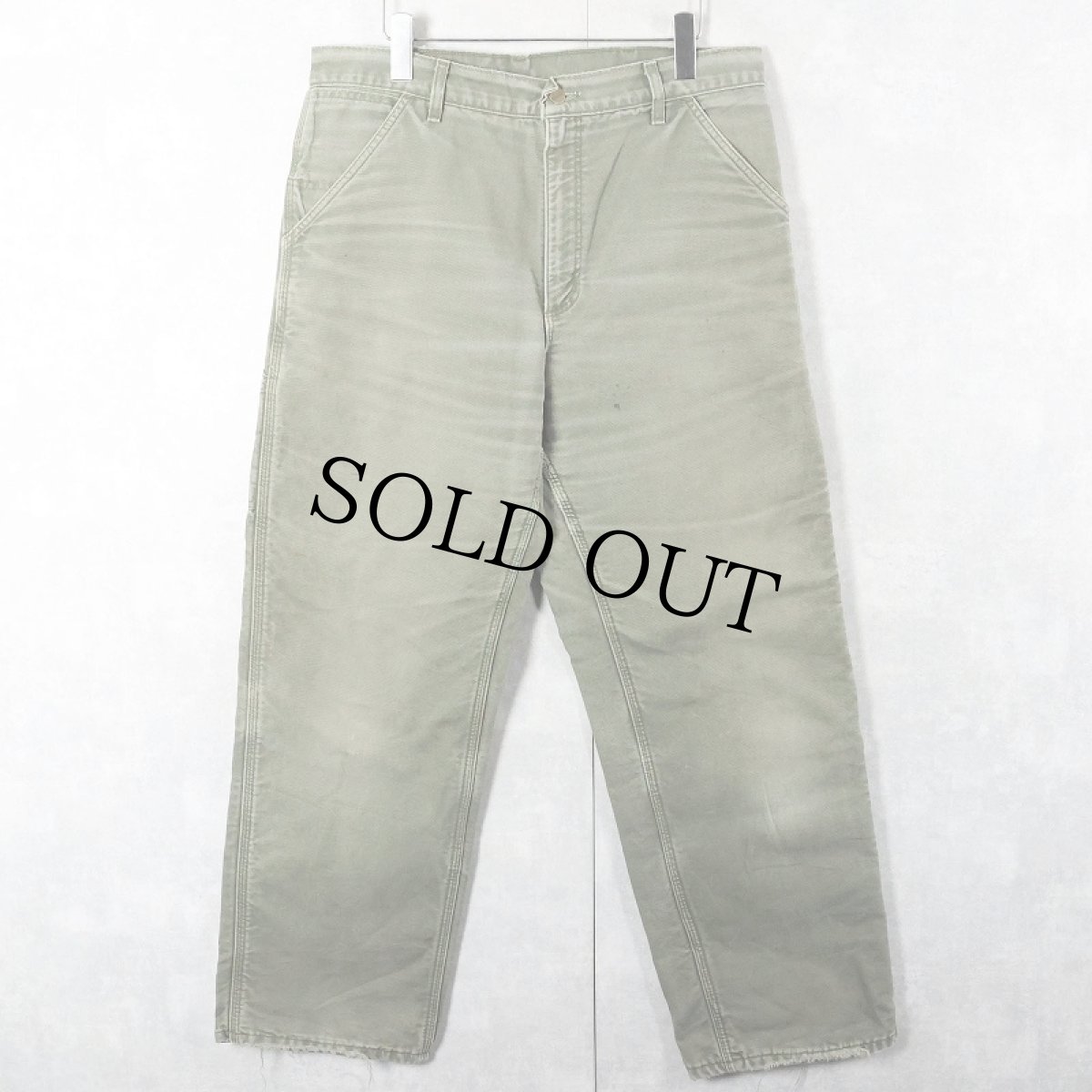 画像2: Carhartt ダックペインターパンツ W35 (2)