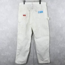 画像2: Dickies ペンキペイント ペインターパンツ W35 (2)
