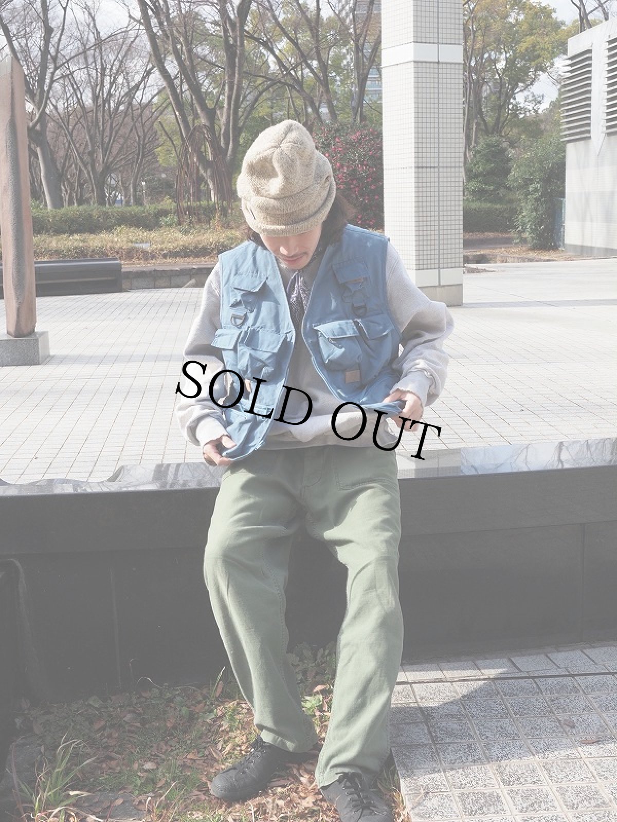 画像2: 80's Columbia フィッシングベスト XL (2)