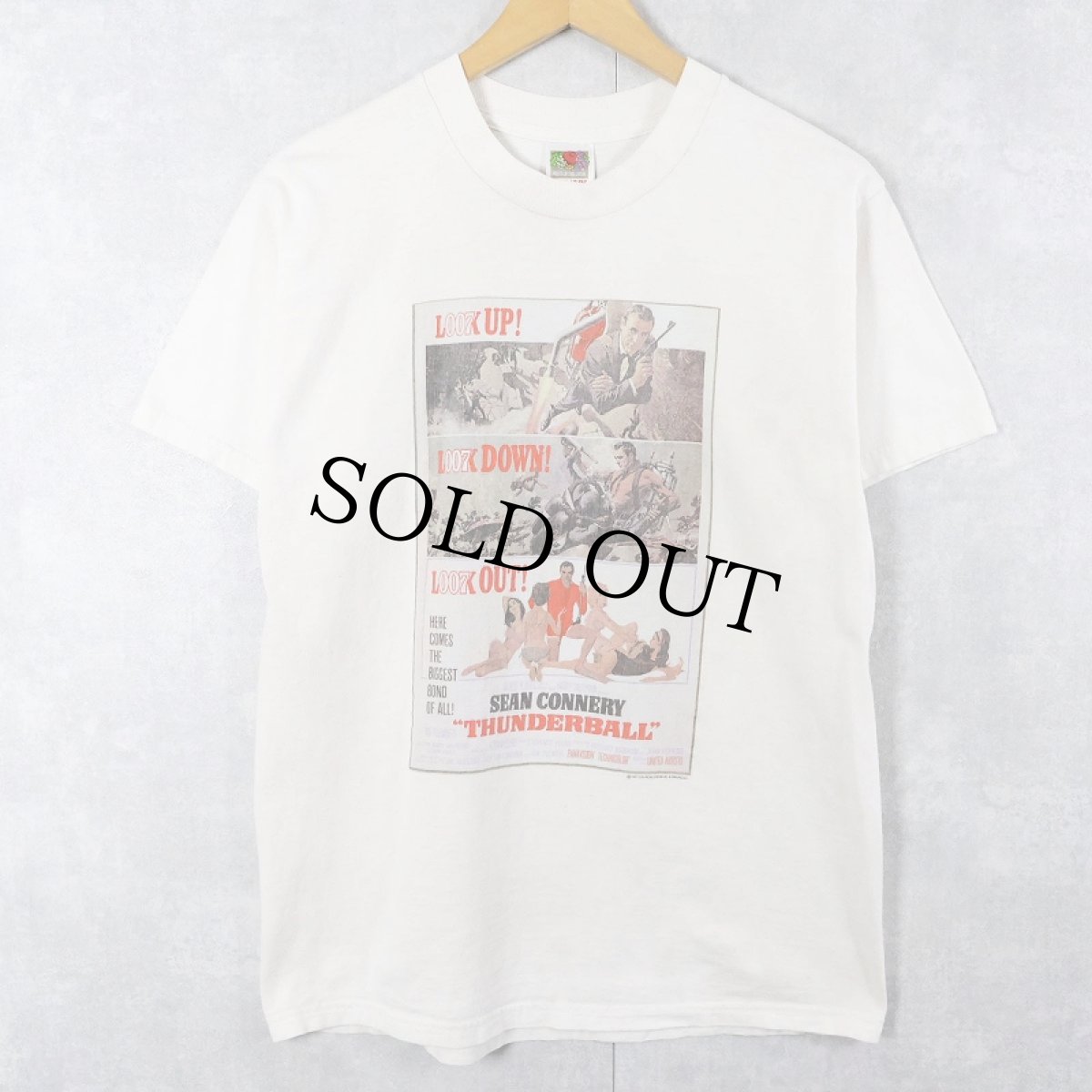 画像2: 2000's 007 James Bond 映画プリントTシャツ M (2)