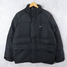画像1: NIKE ダウンジャケット BLACK (1)