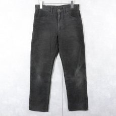 画像1: 80's Levi's 519-1558 コーデュロイパンツ BLACK W30 (1)