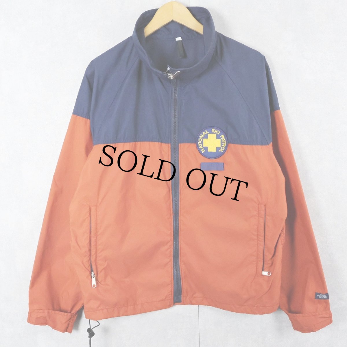 画像1: 80's THE NORTH FACE USA製 "NATIONAL SKI PATROL" ワッペン付き ナイロンジャケット L (1)