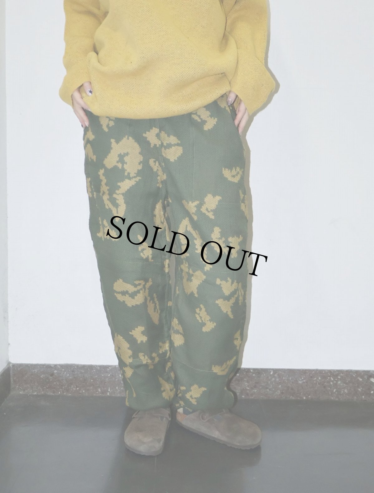 画像1: 80's ロシア・ソビエト軍 ベリョーズカパターン KZSパンツ (1)