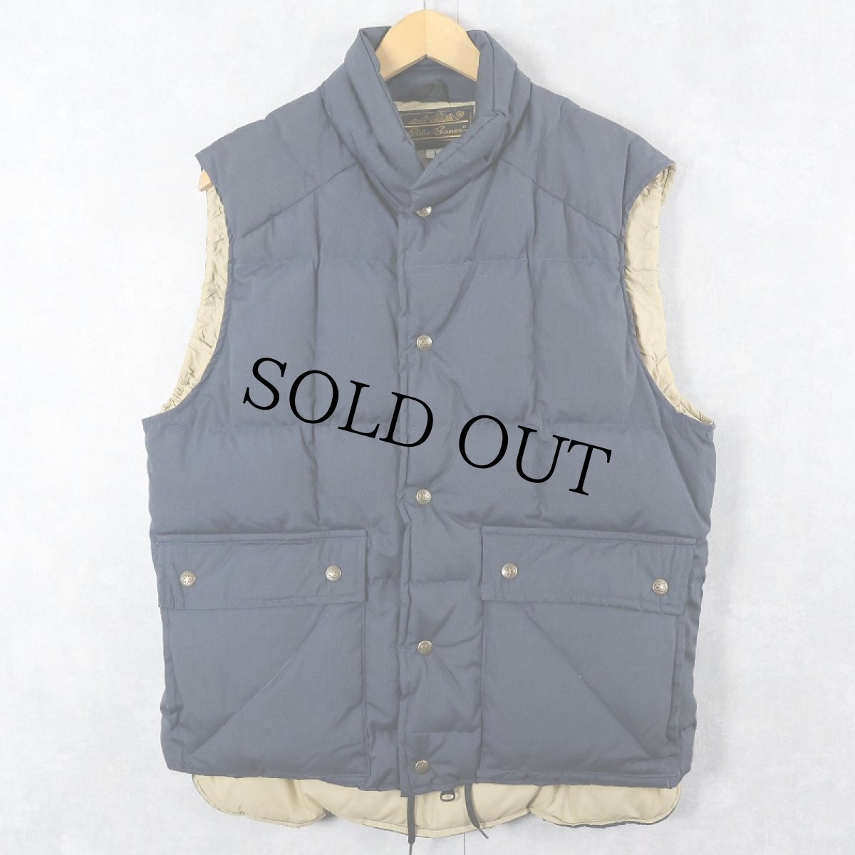 画像1: 80's Eddie Bauer BLIZZARD MASTER VEST L (1)